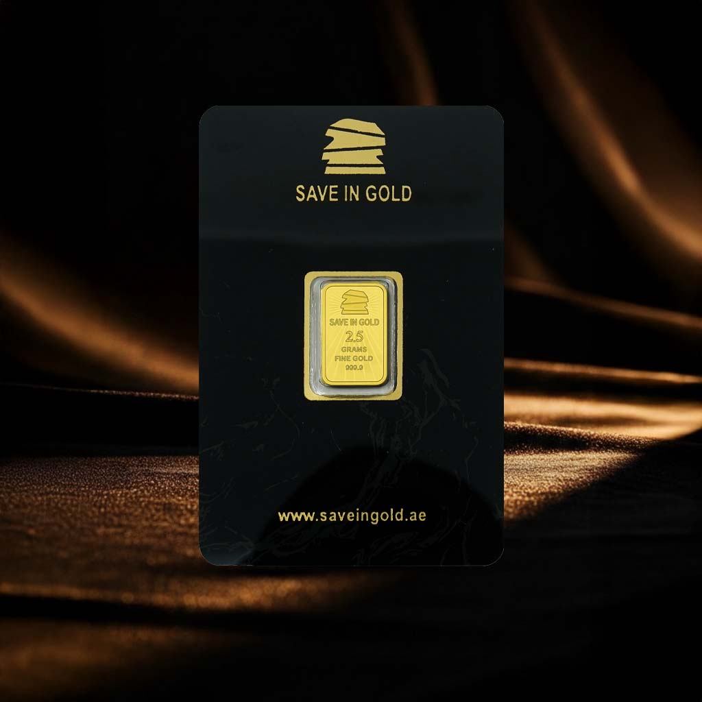 2.5 Grams Gold Bar (Save in Gold)